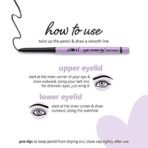 Plum Eye-Swear-By Kohl Kajal | Deep Black Kajal Pencil | Matte Finish | Smudge Proof & Waterproof | Makeup 0.35g (Pack of 2) - Fast UK Delivery - Image 5