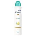 Dove Deodorant For Women, Antiperspirant Body Spray For Long Lasting Odour Protection, Skin Friendly Deo, Alcohol Free, Paraben Free, 250 ml (Pear & Aloe Vera) - Fast UK Delivery
