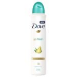 Dove Deodorant For Women, Antiperspirant Body Spray For Long Lasting Odour Protection, Skin Friendly Deo, Alcohol Free, Paraben Free, 250 ml (Pear & Aloe Vera) - Fast UK Delivery