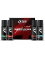 Beardo Fantastic 4 Perfume Body Spray Gift Set for Men 4X40ml | Long Lasting Fragrances | Legacy, Mafia, Mariner Capt Jack and Whisky Smoke Perfume Body Spray | Valentines day gift for husband | Gift for boyfriend | Gift for Men - Fast UK Delivery - Image 2