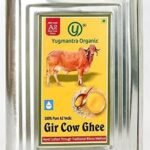 Yugmantra Organic Foods Pure Natural Desi A2 Milk Gir Cow Ghee (5 LTR - TIN CAN) - Fast UK Delivery