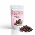 KONFIZ Dark Choco Chips (500g) Chocolate Chips for baking | 100% Natural | Dairy Free and 100% Cocoa Dark Chocolate | Used for baking and decoration - Fast UK Delivery - Image 2