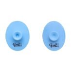 Glam 21 Silicone Face Cleanser Scrubber (Big) Silicone Face Cleanser Scrubber for Soft Exfoliating Cleansing and Massaging Tool Face Massage Blackhead, Dull & Pollution Removing Skin Hygiene (Small) - Fast UK Delivery