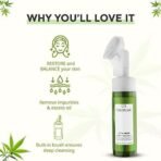 Colorbar Vita Hemp Colorbar Vita Hemp Restoring & Balancing Foaming Face Wash | Deep cleansing foaming formula | Remove impurities and excess oils - Fast UK Delivery - Image 4
