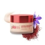 Plum Saffron & Kumkumadi Oil Daily Glow Bright Moisturizing Cream | Quick-Absorbing Day Cream to Brighten Skin, Enhance Glow | with SPF 35 for UVA/UVB Protection | All Skin Types | Women & Men | 50g - Fast UK Delivery - Image 2