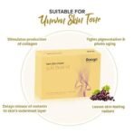 Raaga Professional Stem Cells Infused Gold 6 Step Facial Kit | Gold Colloid, Red Flesh Grape Stem Cells | Combats Pigmentation | All Skin Types (61 gm) - Fast UK Delivery - Image 5