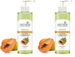 Biotique Papaya Deep Cleanse Face Wash | Gentle Exfoliation | Visibly Glowing Skin | 100% Botanical Extracts| Suitable for All Skin Types | 200ml (Pack of 2) - Fast UK Delivery