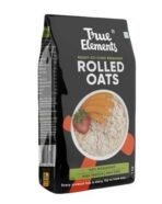 True Elements Rolled Oats 1 kg - Breakfast Cereal - Fast UK Delivery - Image 2