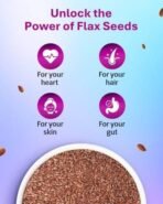 True Elements Flax Seeds 500g - Alsi Seeds | Flax Seeds for Hair Growth | Raw Seeds for Eating | Source of Iron & Dietary Fibre | Rich in Protein - Fast UK Delivery - Image 7
