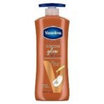 Vaseline Intensive Care, Cocoa Glow Serum-in-Lotion, 600ml, with 100% Pure Cocoa & Shea Butter, 48Hr Long-Lasting Moisturization, Body Lotion for Dry, Rough Skin - Fast UK Delivery - Image 2