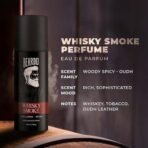 Beardo Whisky Smoke Perfume Body Spray for Men 120ml | Spicy, Woody - Oudh No Gas Deo for Men Long Lasting |Date night Deodorant for Men |Gift for men | Christmas gift for men | Gift For Friends | Gift for Men - Fast UK Delivery - Image 4