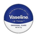 Vaseline Lip Tins Original Care, 17G|Infused With Vitamin E To Hydrate & Moisturize Dry Lips, Transparent - Fast UK Delivery - Image 2