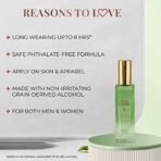 Just Herbs Long Lasting Perfume for Men,Women Pocket Parfum EDP Forest Wood - 20ml - Fast UK Delivery - Image 3