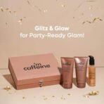 mCaffeine Shimmer & Glow Body Perfect Gift Set for Women | Special Valentine Present | Birthday, Anniversary Gift for Her | Special Occasion - Fast UK Delivery - Image 3