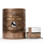 Wellbeing Nutrition Pure Himalayan Shilajit Gold Resin for Strength, Stamina, Performance, Stress Relief and Vitality | Ashwagandha, Safed Museli & Swarna Bhasma (24K Gold Leaf) | Lab Tested - 20g - Image 2