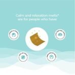 Wellbeing Nutrition Melts Calm & Relaxation | Suntheanine L-theanine, Magnesium & Chamomile - Natural Stress & Anxiety Relief to Uplift Mood and Reduce Cortisol (30 Oral Strips) - Image 5