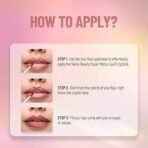 Swiss Beauty Super Matte Lipstick | Waterproof | Long Stay | Matte Finish | Highly Pigmented | Shade - Pin Up Peach, 3.5ml - Fast UK Delivery - Image 7