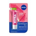 NIVEA Watermelon Shine 4.8g Lip Balm|24 H Melt in Moisture Formula|Natural Oils|Glossy Finish,4.8 g (Pack of 1) - Fast UK Delivery - Image 2