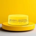Jovees Herbal Broad Spectrum Sunscreen Powder With SPF 30 | Prevents Sunburns, Skin Damage & Uneven Skin Tone | Natural Mineral Based Ingredients 50gm - Fast UK Delivery - Image 3
