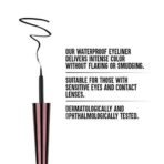 Colorbar Waterproof Opaque Liquid Eyeliner Opaque Finish - Black, 2.5ml |Smudge Proof| Long Lasting| Flexible Applicator. - Fast UK Delivery - Image 4