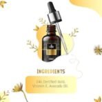 ISVARA AYURVEDA 24K Gold Serum - Instant Sparkling Glow for All Skin Types - 30ml - Fast UK Delivery - Image 5