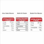 Chaman (Combo pack of 3) Aloo Sabzi Masala (50G) + Bedmi Poori masala (100G) + Methi Chutney Laungi mix (200G) - Fast UK Delivery - Image 6
