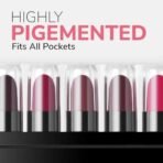 MILA Beaute Minis Pout Party Lipstick for Women | Matte Finish Lipstick Set of 12 Pieces (Shade-B, 12g) Pro Matte Lipstick | Creamy Matte Lipstick | Shade - Naina, 4.2g - Fast UK Delivery - Image 5