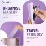 MARS Boring Silicone Brush Holder | Magnetic Anti-Fall Out | Ergonomic Grip | Portable & Travel Friendly | Soft Silicone Makeup Tools Organizer | Easy to Clean - Fast UK Delivery - Image 5