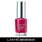 LAKME Color Crush Shimmery Finish Nailart, M5 Burgundy, 6 Ml & Lakme Color Crush Nail Art, C2, 6Ml - Fast UK Delivery - Image 3