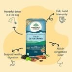 ORGANIC INDIA Tulsi Detox Kahwa 25 IB || Cleanse & Cold Relief || Improve Digestion & Detoxification || Tulsi Tea - 25 Tea Bags - Fast UK Delivery - Image 7