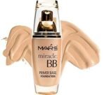 MARS Light Weight Bb Primer Base Matte Full Coverage Foundation Cream For Normal Skin(Ivory-101, 60 Ml), Pack Of 1 - Fast UK Delivery - Image 2