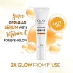Olay Vitamin C Face Mini Serum with Niacinamide l Dark Spot Reduction l Even Glow & Smooth Texture l Normal, Oily, Dry & Combination Skin l Parabens & Sulphate-free l 15ml - Fast UK Delivery - Image 5