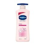 Vaseline Healthy Bright Body Lotion 400ml, Daily Brightening Body Moisturizer with Sunscreen for Dry Skin, Lotion for Non-Greasy Glowing Skin - Fast UK Delivery