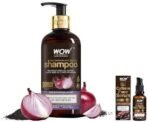 WOW Skin Science Caffeine Face Serum - Quick Absorbing - OIL FREE - Anti-Aging & WOW Skin Science Red Onion Black Seed Oil Shampoo with Red Onion Seed Oil Extract Combo - Fast UK Delivery - Image 2