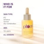 Plum Grape Seed & Sea Buckthorn Glow-Restore Face Oils Blend | Best Face Oil for Glowing Skin | Blend of 10 Natural Oils | 99.8% Natural & 100% Vegan | 30ml - Fast UK Delivery - Image 5