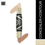 Fashion Colour V-Face HD 2 in 1 Duo Contour & Concealer Stick (3.8g*2) (Shade 03) - Fast UK Delivery - Image 3