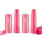 Hilary Rhoda Colour Splash Lip Balm | Moisturizing Lip Treatment with Vitamin E & Cocoa Butter | With SPF-15 | For Dry Chapped Lips | Intense Hydration | Pack of 2 (3g, Rose) - Fast UK Delivery - Image 2