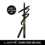 LAKME Eyeconic Insta Cool Kajal, Black, Cooling Kohl Liner with Cucumber, Twist Up Pencil, 0.35 g & Lakme 9 to 5 CC Cream Mini, 01 - Beige, Light Face Makeup with Natural Coverage, SPF 30, 9 g - Fast UK Delivery - Image 4
