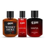 Beardo Whiskey Smoke, Godfather & Mafia Perfume For Men Edp 50Ml X 3 | Strong & Long Lasting Fresh Scent Fragrance |Aromatic, Spicy, Woody Eau De Parfum | Christmas gift for men | Gift For Friends | Gift fot Men - Fast UK Delivery - Image 2