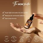 WOW Skin Science Ubtan Face Serum | Oil Free | For Tan, Radiance Boosting & Rejuvenating Skin | Smoothen Skin Tone | Paraben Free | Face Serum for Women & Men | 30 ml - Fast UK Delivery - Image 6