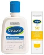 Cetaphil Combination Skin Sun Spf 50 Sunscreen Very High Protection Light Gel Water Resistant Vitamin E 50 Ml Pack Of 1 Oily Skin Cleanser Daily For Oily Acne Prone Skin Gentle Foaming 125Ml - Fast UK Delivery - Image 2