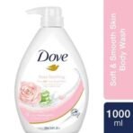 Dove Soothing Rose & Aloe Vera Body Wash for Replenished Skin, Refreshing Scent 1L - Fast UK Delivery - Image 3