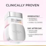 L'Oreal Paris Brightening Serum, 1% Glycolic Acid, 2% Niacinamide Serum Glycolic Bright Skin, 15ml & Glycolic Bright Day Cream with SPF 17, 15ml & Glycolic Bright Daily Foaming Face Cleanser, 100ml - Fast UK Delivery - Image 7
