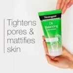 Neutrogena Oil Balancing Daily Exfoliator With Lime Face Wash For Oily Skin-150mL - Fast UK Delivery - Image 4