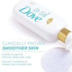 Dove Exfoliate Away Serum Body Wash | 4% Refining Serum + AHA | Micro-polishers for silkier skin | Paraben & SLS free | 300 ml - Fast UK Delivery - Image 4