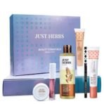 Just Herbs Makeup Kit for Women with Kohl Kajal, 3 in 1 Primer (Combo Gift Set) & Just Herbs Ayurvedic Liquid Lipstick Kit Set of 5- Paraben & Silicon Free Combo - Fast UK Delivery - Image 3