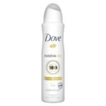 Dove Female Invisible Dry Anti-Prespirant 150Ml (L) - Fresh Scent Deodorant Spray- - 150 Ml, Pack Of 1 - Fast UK Delivery