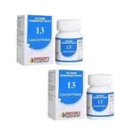 Dr. Bakshi's BAKSON'S HOMOEOPATHY Biochemic Combination Tablets # 13 (LEUCORRHOEA) Tablets (250 Units) (Pack of 2) - Image 2