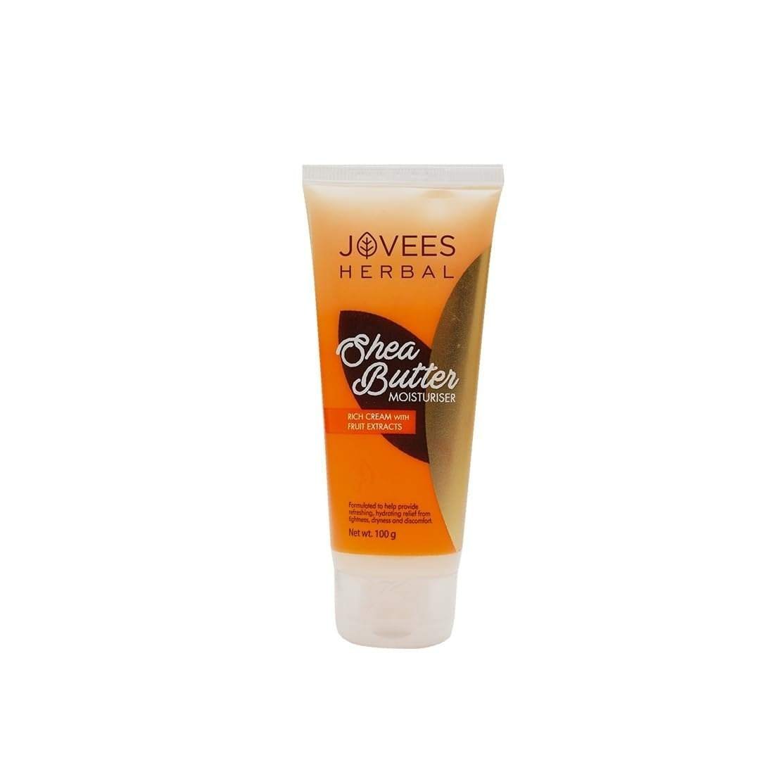 uk418TExATTrL-1-1.jpg Jovees Herbal Shea Butter Moisturiser | With Shea Butter & Fruit Extracts | Reduces Skin Inflammation & Restores Hydration | For Normal & Dry Skin 100g - Fast UK Delivery - Image 1