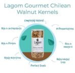 Lagom Gourmet Chilean Walnut Kernels 400g | All Natural | No Preservatives | No Additives | Gluten Free | Vegan | Plant Based | Non GMO | Walnuts Dry Fruit | Walnuts Without Shell | Akhrot Giri - Fast UK Delivery - Image 5